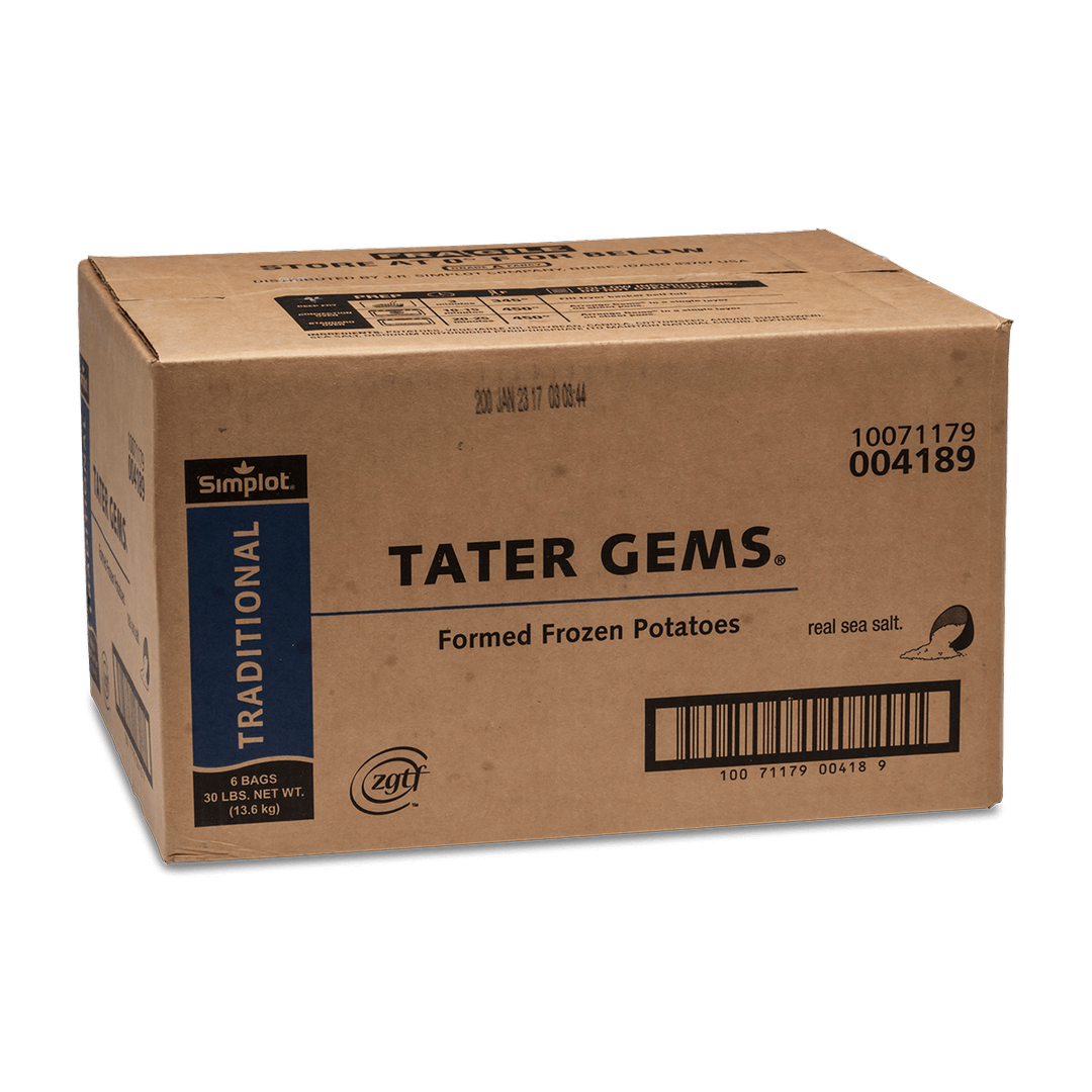 Tater Gems®, reducidas en sodio