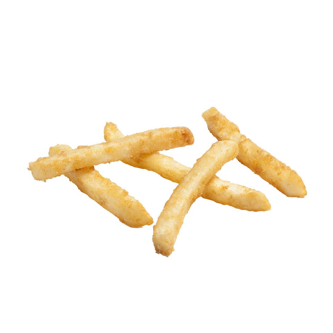 Papas a la francesa con cobertura corte recto