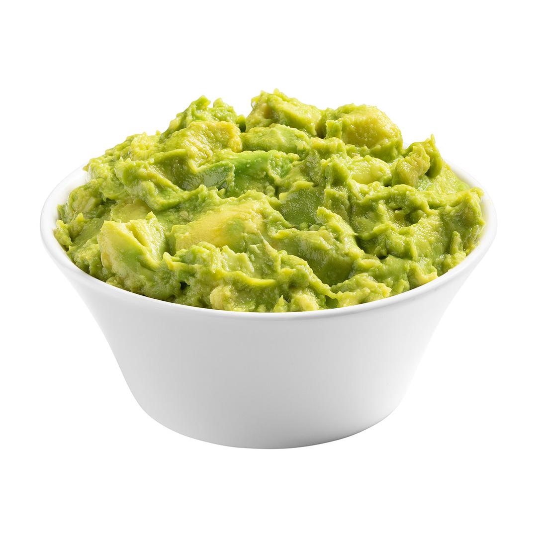 Pulpa de aguacate en trozos, congelada