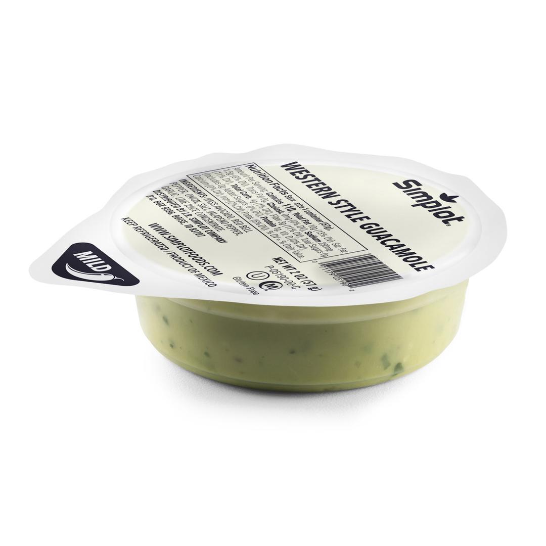 Guacamole estilo occidental, congelado