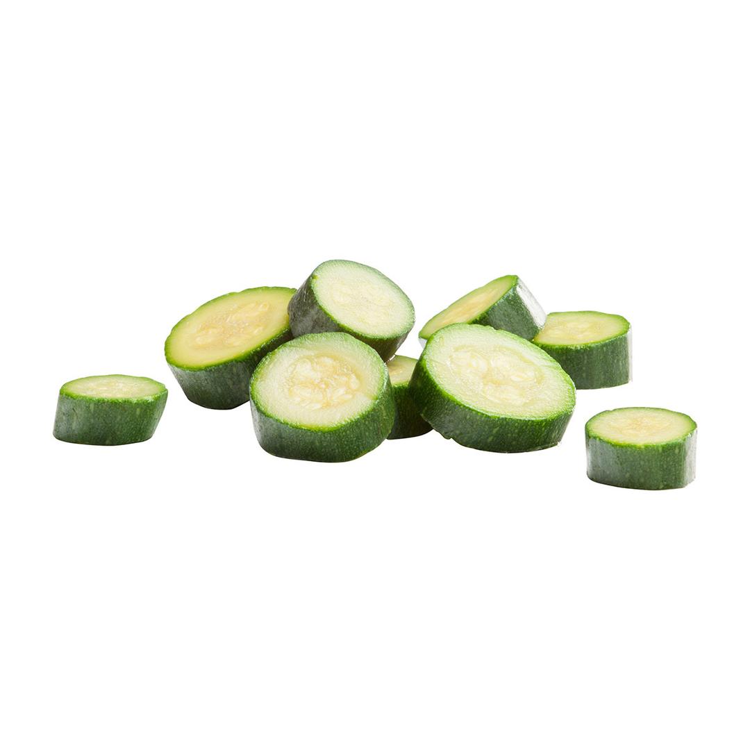 Calabacín en rebanadas finas