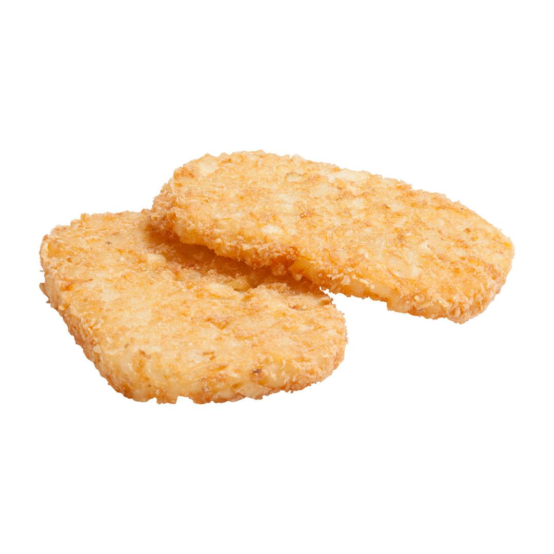 Hamburguesas de hash brown de papa